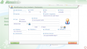 Fiche partenaire