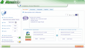 Fiche réunion