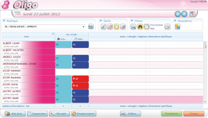 Planning quotidien