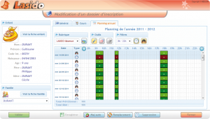 Planning annuel