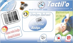 Pointage par code à barres